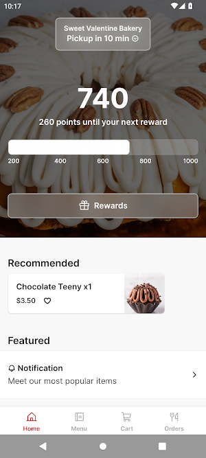Sweet Valentine Bakery Screenshot 0