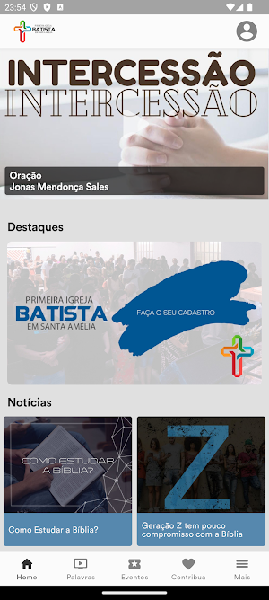 Igreja Batista em Santa Amélia Screenshot 0