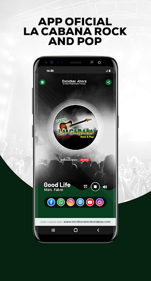 Radio La Cabaña Rock And Pop Screenshot 1