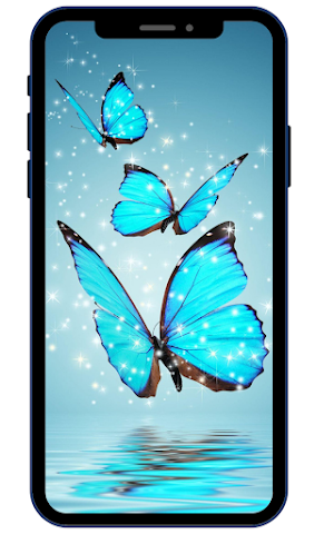 Neon Butterfly Wallpapers Screenshot 3