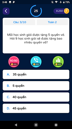 Ai thông minh hơn học sinh 6 Screenshot 1