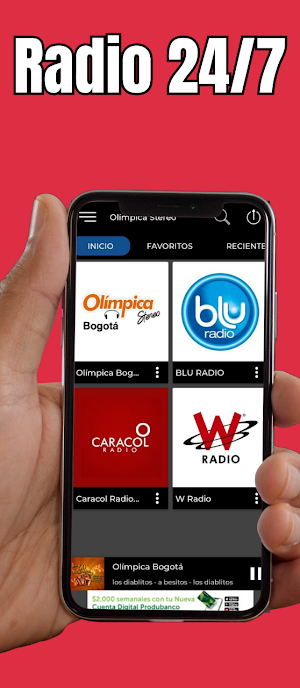 Olímpica Stereo 105.9 Bogotá Screenshot 1