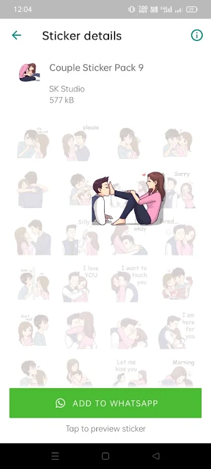 Love Stickers for whatsApp WA Screenshot 3