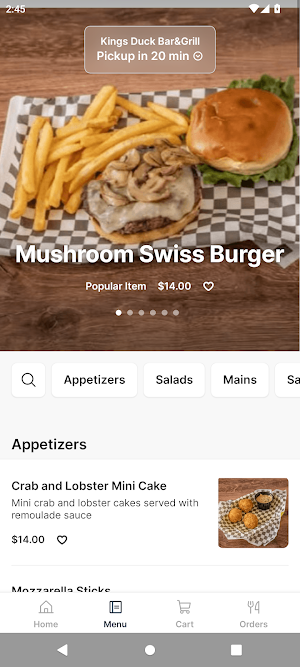 Kings Duck Bar&Grill Screenshot 1