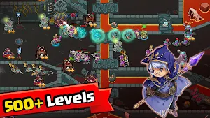 Crazy Defense Heroes: Tower Defense Strategy Game Screenshot 0