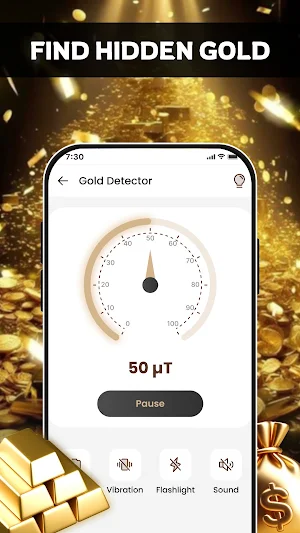 Metal Detector & Gold Detector Screenshot 1
