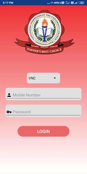 Vidyanidhi college Screenshot 1