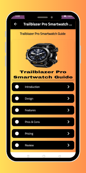 Trailblazer Pro Watch Guide Screenshot 1