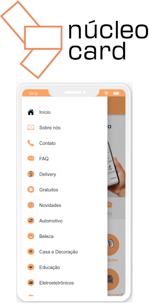Clube Núcleo Card Screenshot 1