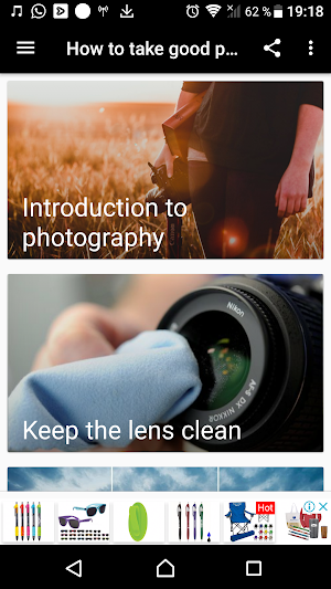 How to take good photos Screenshot 0