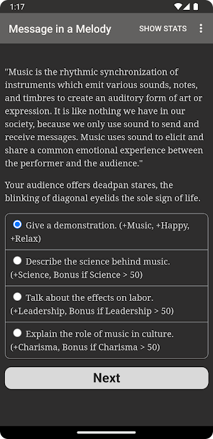 Message in a Melody Screenshot 1
