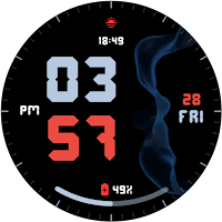 Luminous Time Watch Face