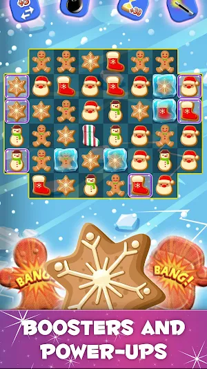 Christmas Cookie Land : Christmas Puzzle Game Screenshot 2