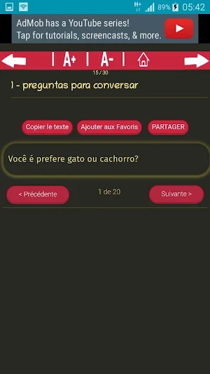 Perguntas para fazer a uma mulher Screenshot 1