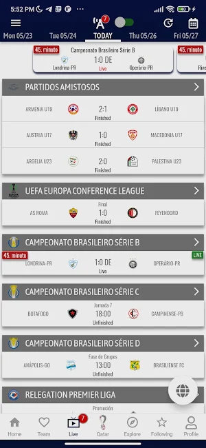 Champions League Score & Video Screenshot 1