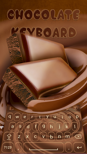Chocolate Keyboard Screenshot 1