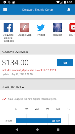 DEC Connect Screenshot 1