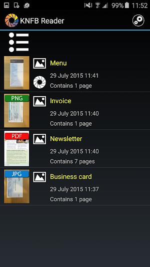 KNFB Reader Enterprise Screenshot 2