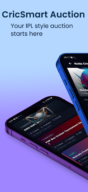 CricSmart Auction: Cricket App Screenshot 0