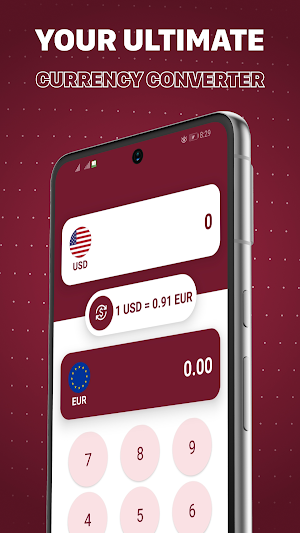 Currency converter: SwiftRates Screenshot 1