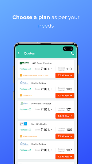 Compare & Buy Insurance- Policybazaar Screenshot 2