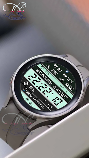 [N-SPORT647]ClearDigital Watch Screenshot 3