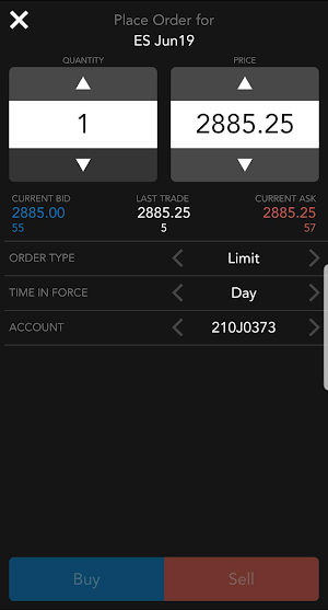 TradeStation FuturesPlus Screenshot 2
