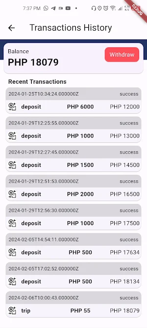 EasyRide App Screenshot 0