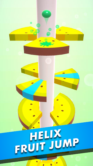 Helix Jump Fruit 3d Game 2023 Screenshot 0