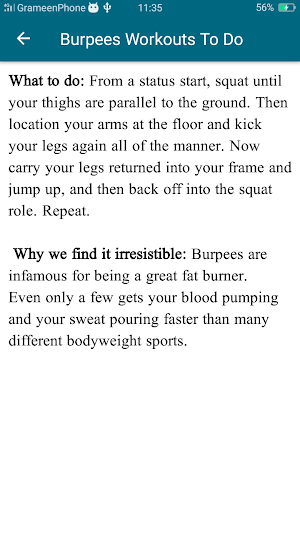 Easy Workouts To Do At Home Screenshot 1