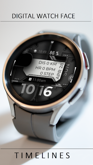 Watch Face H9 GREY Screenshot 3
