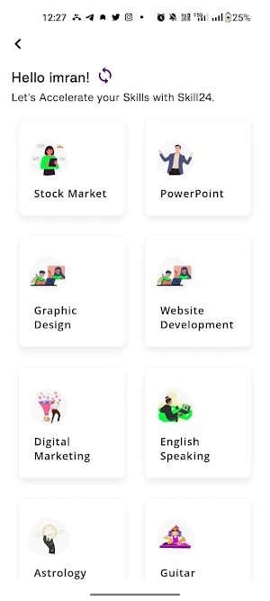 Skill24 - Learn career skills Screenshot 1