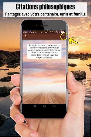 Citations philosophiques phrase célèbres gratuit Screenshot 2