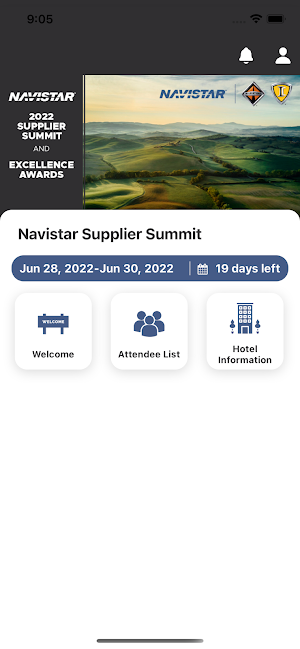 Navistar Supplier Summit Screenshot 2