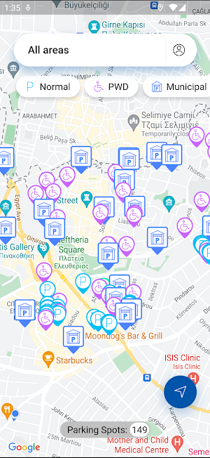 Smart Parking Nicosia City Screenshot 1