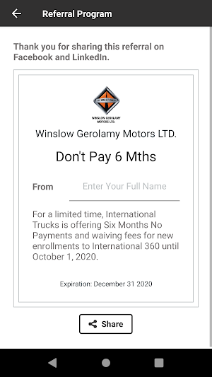 Winslow Gerolamy Motors LTD. Screenshot 3