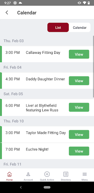 Blythefield Country Club Screenshot 2