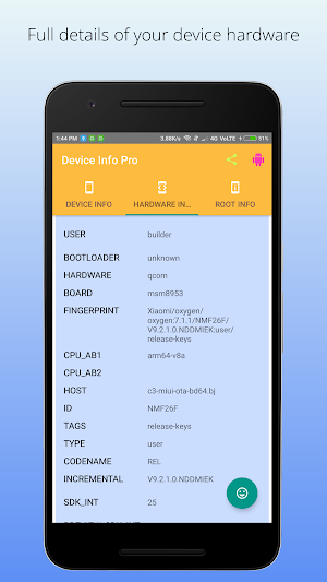 Device Info Pro Screenshot 1