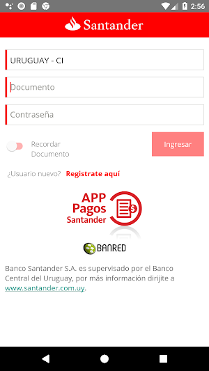 Pagos Santander Screenshot 0