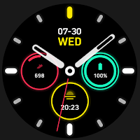 Night 04A - Analog Watch Face