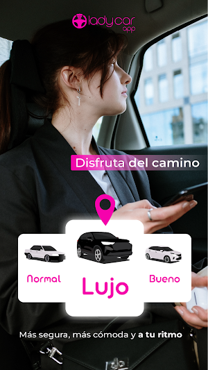 Ladycar: transporte para ellas Screenshot 0