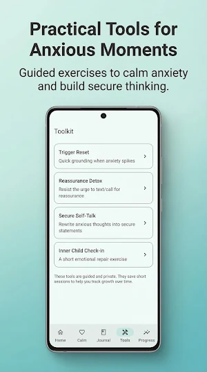 Anxious Attachment Coach Screenshot 1