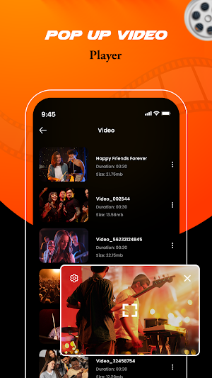 HD Video Player - Music Player Screenshot 2
