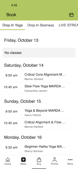 Yoga MCC Screenshot 1