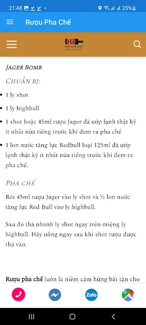 Rượu pha chế Screenshot 0