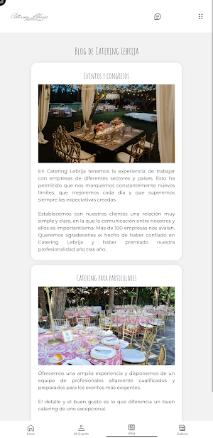 Catering Lebrija Screenshot 2