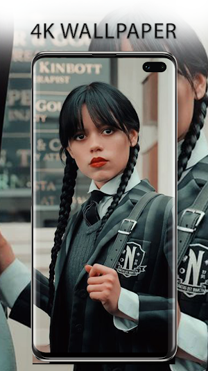 Wednesday Addams Wallpaper Screenshot 2