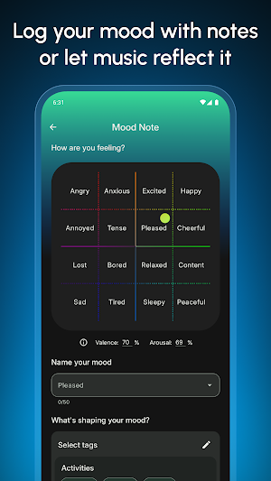 Moodset - Mood Tracker Screenshot 0