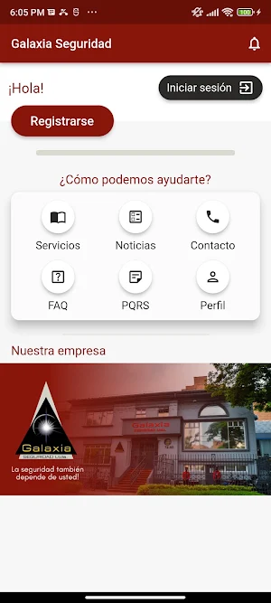Galaxia Seguridad Screenshot 2