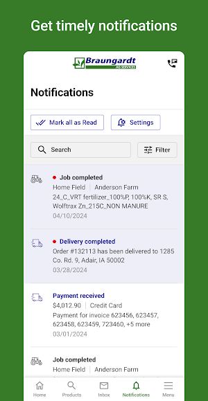 Braungardt Ag Portal Screenshot 2